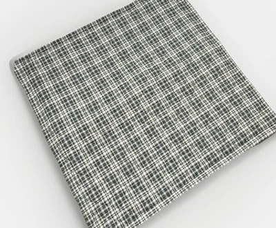 Laura Ashley 2/26x26 Green Blue Plaid Preppy Euroshams Vintage Old Money - Image 1 of 4