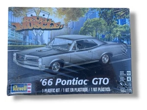 REVELL 66 PONTIAC GTO 1/25 SCALE MODEL KIT SKILL LEVEL 4 - Picture 1 of 4