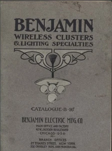 Benjamin Electric Catalog Collection Socket Cluster Adapter Industrial Lamp 3way - Picture 1 of 24