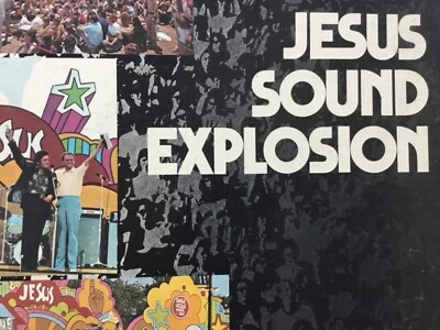 JESUS SOUND EXPLOSION 1972 M- LP Johnny Cash Larry Norman, ect.+bonus CD TESTED - Image 1 of 4