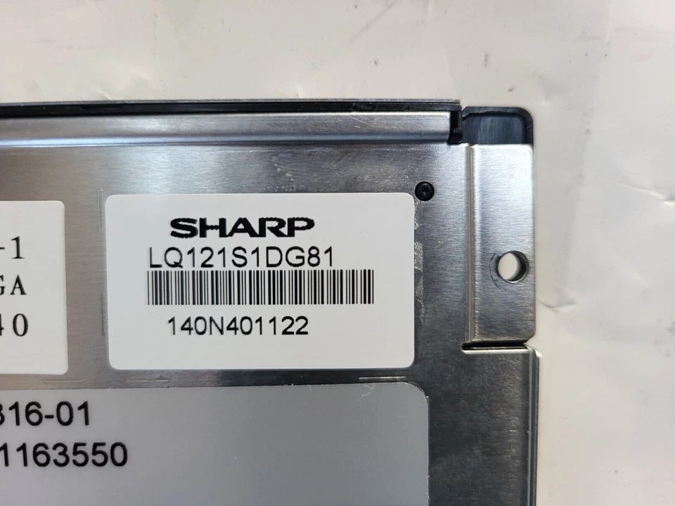 SHARP LQ121S1DG81 12.1" LCD SCREEN  (R4S12.7) - Image 1 of 4