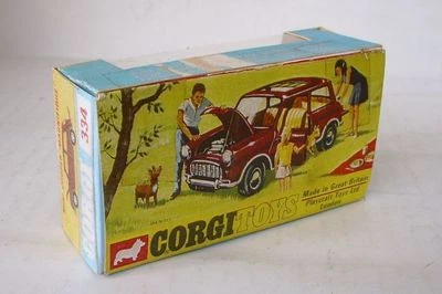Repro Box Corgi Nr.334 Mini Cooper Magnifique - Bild 1 von 2