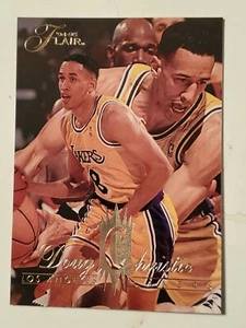 Authentic FLAIR '94-95 Doug Christie Los Angles Lakers Fleer NBA  - Picture 1 of 2