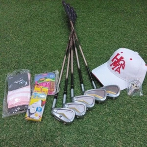 Ladies HONMA GOLF TW717P 5pcs Iron Set 8-11/SW Flex-L 2STAR ARMRQ 8 45 No H/C - Picture 1 of 20