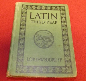 Latin Third Year Lord & Woodruff 1951 - Silver Burdett - The Climax Series RARE - Picture 1 of 14