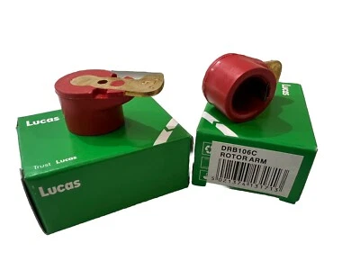 Mg Mgc Genuine  Lucas  Drb 106c  Red Rotor Arm  X 2 Fits 22/25 D6 Free Uk Post ! - Image 1 of 4