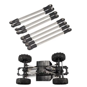 Stainless Steel Link Rod 275MM Wheelbase For 1/10 RC Crawler SCX10 TF2 D90 DIY - Picture 1 of 13