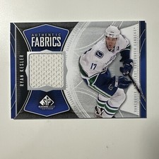 2009-10 SP Game Used Authentic Fabrics Ryan Kesler AF-RK JERSEY Vancouver Canuck