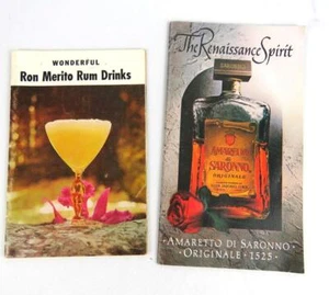 Alcohol Beverage Recipe Book Booklets The Renaissance Spirit + Merito Rum Drinks - Picture 1 of 5