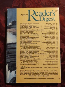 Readers Digest August 1976 CB Radio Joe Dimaggio Waldorf-Astoria Bill Cosby - Picture 1 of 1