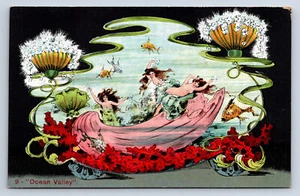 Cartolina d'epoca Kansas City Sacerdoti di Pallas Parade #9 OCEAN VALLEY Sirene T20 - Foto 1 di 2
