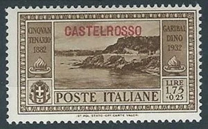 1932 CASTELROSSO GARIBALDI 1,75 LIRE MH * - RR13593 - Imagen 1 de 1