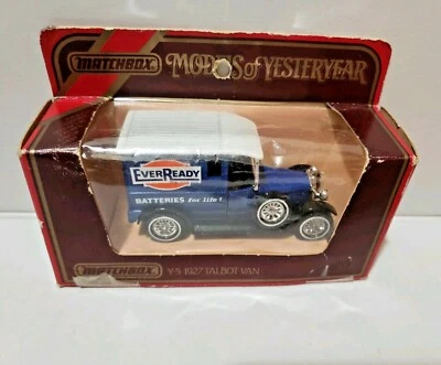 Matchbox 1984, Models of Yesteryear- Y5 EverReady 1927 Talbot Van  - Image 1 of 3