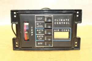 MERCEDES R107 W116 450SL 350SL 280SE 380SL 450SEL 300 CLIMATE CONTROL DASH PANEL - Bild 1 von 4