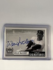 1999 Upper Deck Century Legends On Card Auto Willie McCovey San Francisco Giants