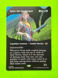 MTG Tarkir Dragonstorm - Kotis, the Fangkeeper - Borderless - Non-Foil - Picture 1 of 2