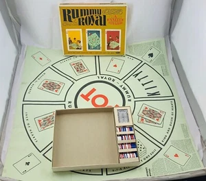 1965 Rummy Royal Game by Whitman Complete in Very Good Condition FREE SHIPPING - Picture 1 of 4
