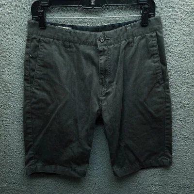 Bermudas Volcom 30 Corpo Class Gris Oscuro Rayas 31.25" 10.25" 10.75" Foto 1 de 4