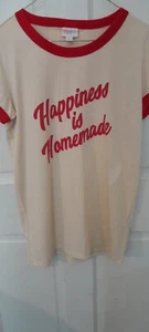 LulaRoe Happiness Is Homemade Shirt Size XS Preowned But Barely If Ever Worn - Picture 1 of 5