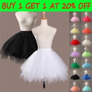 Women Adult Lady Tutu Tulle Skirt Fancy Skirt Dress Up Party Dancing Dress UK - Picture 1 of 35