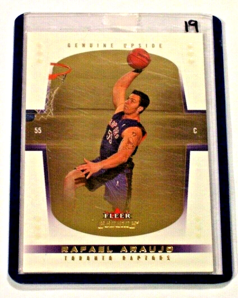 2004-05 Fleer Genuine Upside Draft Reflections Rookie Parallel Rafael Araujo /10 - Image 1 of 1