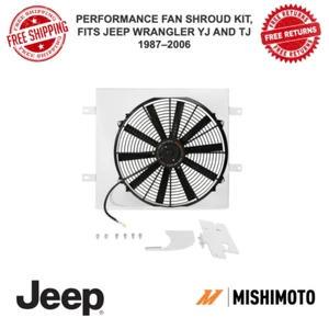Mishimoto Performance Fan Shroud Kit For 1987-2006 Wrangler YJ & TJ #MMFS-WRA-87 - Foto 1 di 9