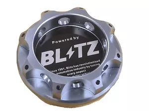 BLITZ Oil Filler Cap - GUN METAL - Billet - Honda B16 B18 K20 Civic Type r S2000 - Picture 1 of 7