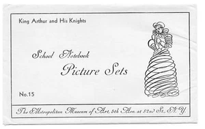 THE METROPOLITAN MUSEUM OF ART SCHOOL PICTURE SET NO. 15 KING ARTHUR HIS KNIGHTS - Picture 1 of 7