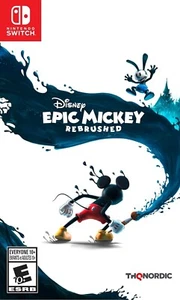 Disney Epic Mickey: Rebrushed Switch Brand New Game - Foto 1 di 1