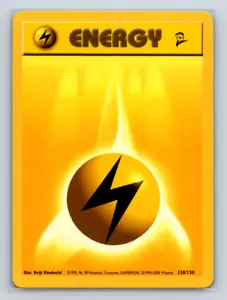 Pokemon TCG - Base Set 2 - Electric Energy - 128/130 | NM - Picture 1 of 2
