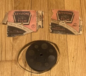 Vintage Keystone Boston MA 16mm B+W Safety Movie Film * TALE of a KANGAROO *EX - Picture 1 of 10
