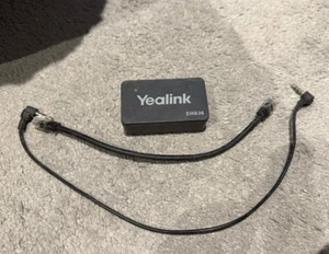 Yealink EHS36 Headset Adapter With Cables - Workphone Office Adaptor Headphones - Afbeelding 1 van 1