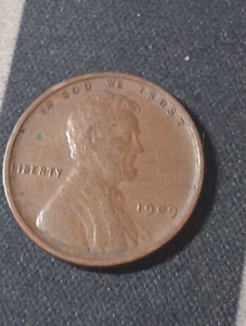 👉*1909-VDB * LINCOLN WHEAT Vf Choice - Picture 1 of 2