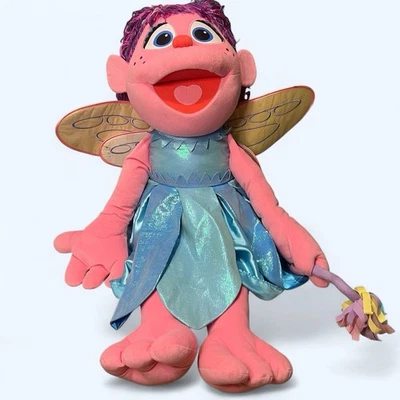HUGE 40 inch Gund Abby Cadabby Sesame Street Jumbo Stuffed Plush Doll Toy Muppet - Image 1 of 4