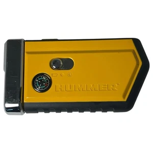 H2 Hummer Flashlight Handheld Compass Lighted Magnifying Glass Yellow - Picture 1 of 8