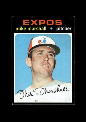 Topps Set-Break #713 1971 Mike Marshall en muy buen estado-en muy buen estado *GMCARDS* Foto 1 de 2