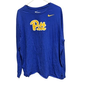 T-shirt maglietta Pittsburgh Pitt Panthers taglia XXL manica lunga The Nike - Foto 1 di 4