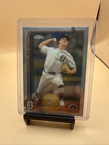 Jackson Jobe 2025 Topps Chrome #249 Base Rookie Detroit Tigers - Picture 1 of 1