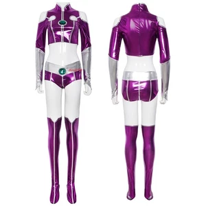 Teen Titans Starfire Princess Koriand'r Cosplay Full Set Costume Halloween Gifts - Picture 1 of 8