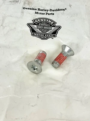 Juego de tornillos Torx de cabeza plana genuinos Harley-Davidson 1783C (2 tornillos) 41-06 Big Twin Foto 1 de 2