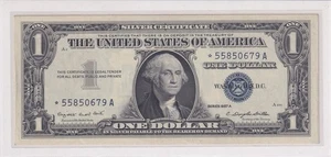 Federal Reserve 1 Dollar Note 1957A Replacement  - Picture 1 of 1