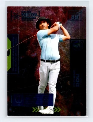 Zecheng Dou - 2021 SkyBox Metal Universe Champions #89 - - Image 1 of 2