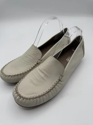 Zapatos mocasines Rose Petals para mujer talla 9,5 beige mocasín sin cordones cómodos Foto 1 de 4