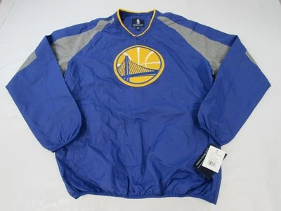 New Golden State Warriors Mens Size XL Blue Light-Weight Pullover Jacket - Image 1 of 4