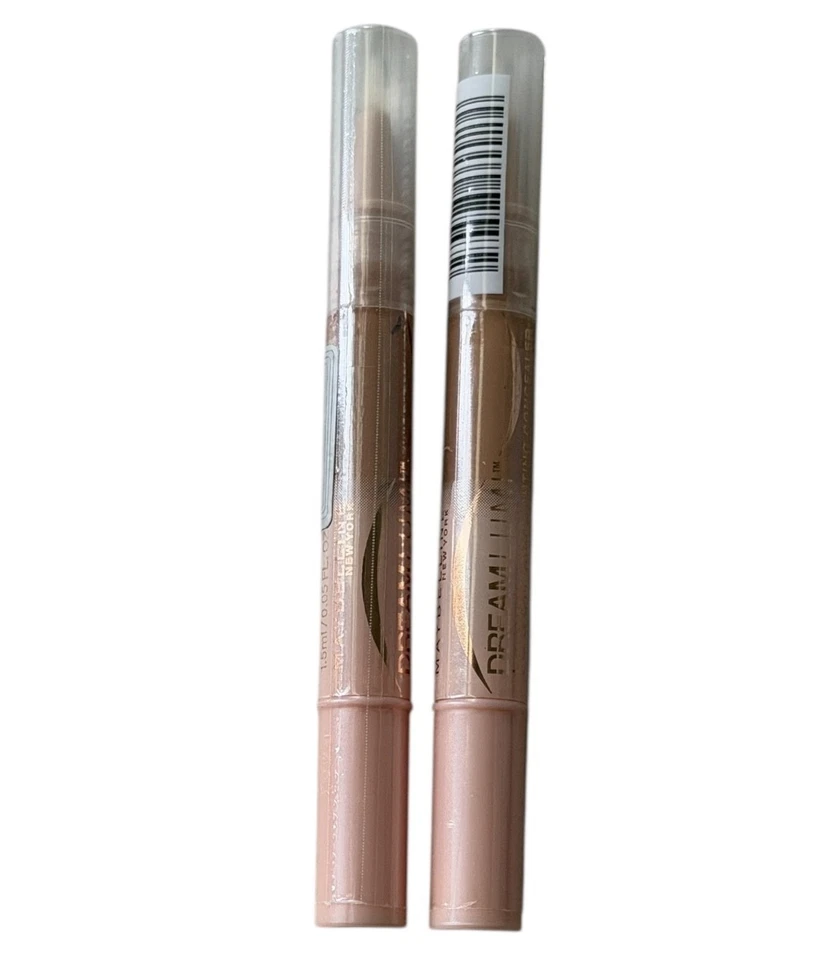 Lot Of 2 Maybelline Dream Lumi Touch Highlighting Concealer 0.05 Oz, 40 MEDIUM - Image 1 of 1