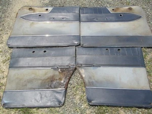 1953 Chevy Bel Air 4dr sedan interior door trim panels - Picture 1 of 8