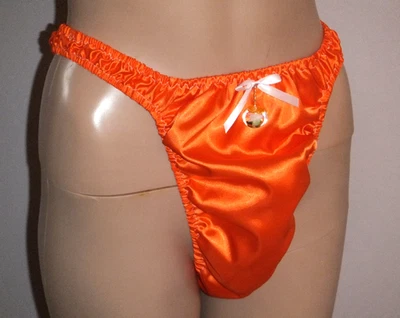 SISSY SATIN  DOUBLE FRONT & GUSSET DISCRETE  PANTIES CROSSDRESS PRIDE  28-44 - Image 1 of 4