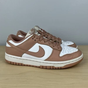 Nike Damengröße 7,5 Dunk Low White Rose Whisper niedrige Sportschuhe - Bild 1 von 12