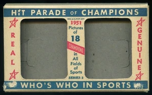 1951 Berk Ross Baseball Empty Display Box Series 2 *DD259 - Picture 1 of 2