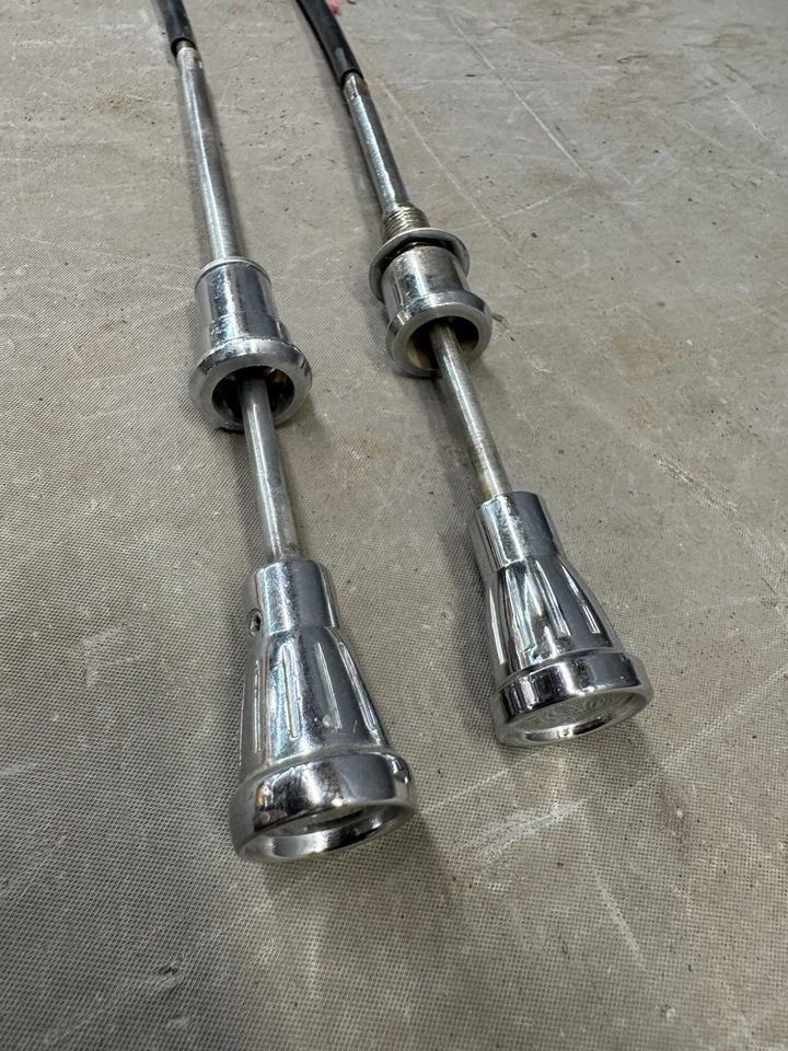 Ford Galaxie XL 500 1963 1964 cables de ventilación personalizados perillas aire fresco merodeador OEM OE Foto 1 de 4